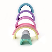 Load image into Gallery viewer, Silicone Rainbow Stacker
