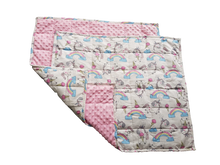 Load image into Gallery viewer, 1.3kg Unicorn Weighted Lap Blanket
